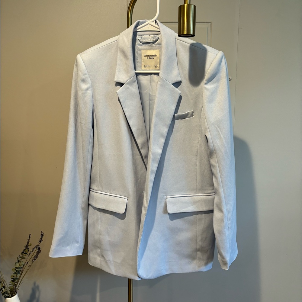 Abercrombie and Fitch baby blue blazer